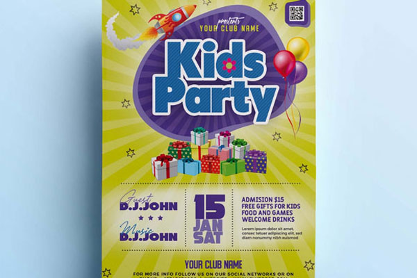 Kids Flyer Templates – Free & Premium PSD, Ai, Word ( Doc ), InDesign Formats Download
